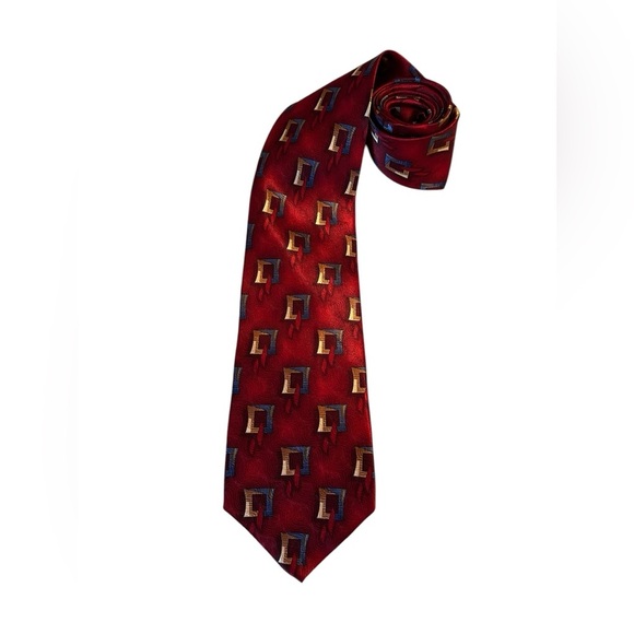 Zianetti Italian Silk Collection Men’s 100% Silk Neck Tie Career Dress Formal - Picture 1 of 5